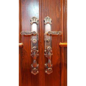 Cửa thép vân gỗ 2 cánh cao cấp HHD-F1