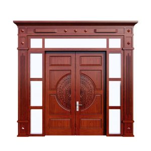 Cửa thép vân gỗ 4 cánh HHDH15HVK